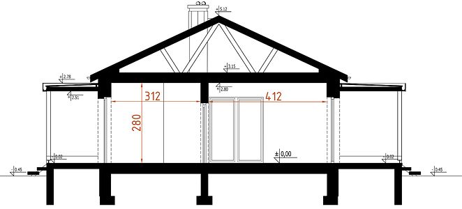 Фасад дома AHD-6962-82 Фасад дома AHD-6962-82