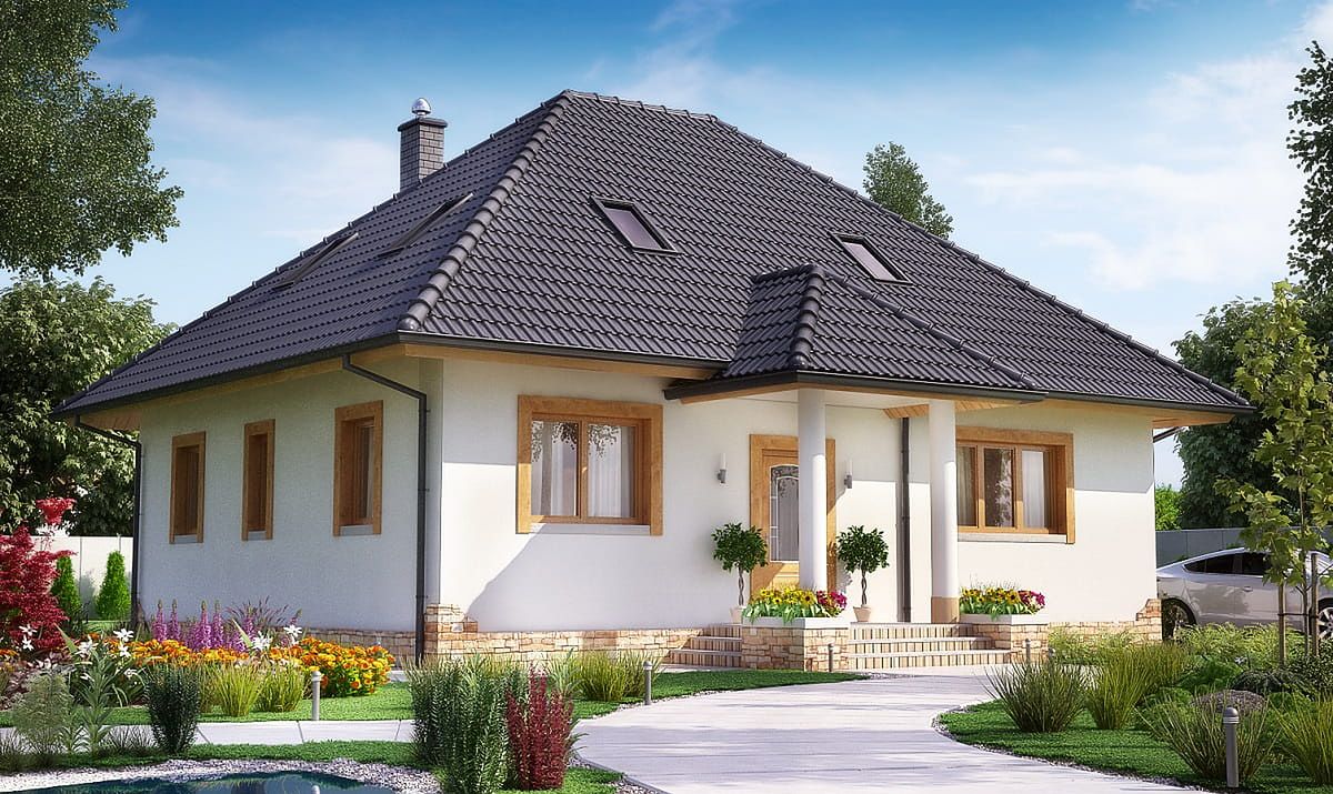 Проект дома HFH-4537-19
