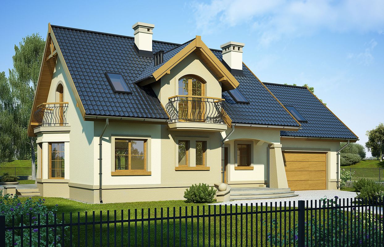 Проект дома DKK-6753-95
