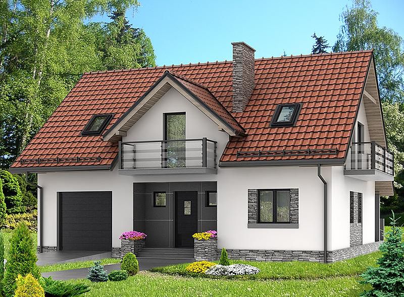 Проект дома HHF-4772-22